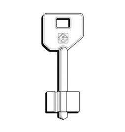 SILCA 5KY7 CHIAVE DOPPIA MAPPA OTTONE