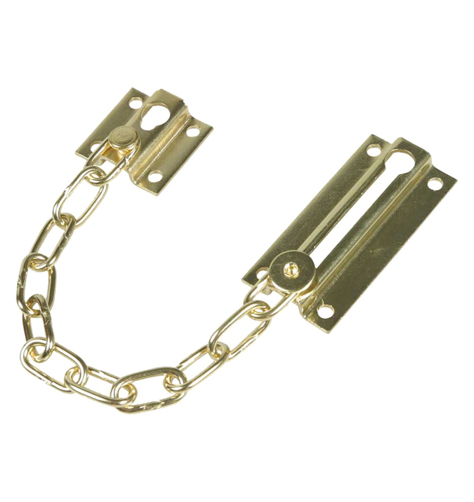 CATENA DI SICUREZZA PER PORTA finitura ottonata