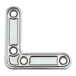 PIASTRA 153/IN A L INOX DI RINFORZO 40X40 MM