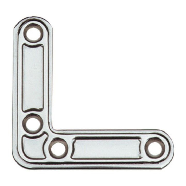 PIASTRA 153/IN A L INOX DI RINFORZO 40X40 MM
