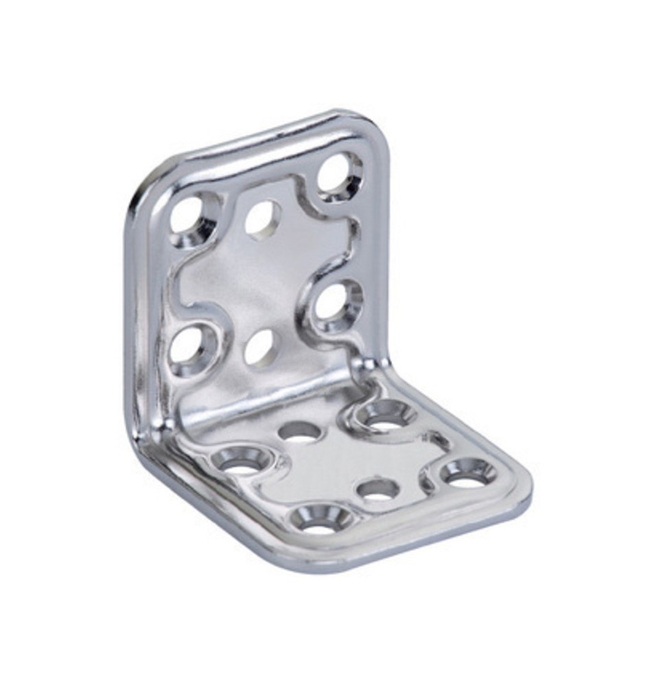 PIASTRA 746/IN ANGOLARE INOX 40X40X40 MM