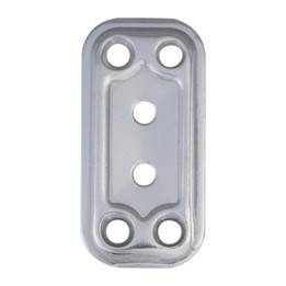 PIASTRA 748/IN LASTRINA DIRITTA INOX 30X60 MM