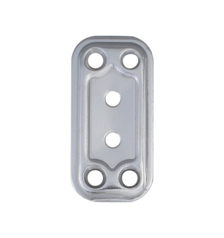 PIASTRA 748/IN LASTRINA DIRITTA INOX 30X60 MM