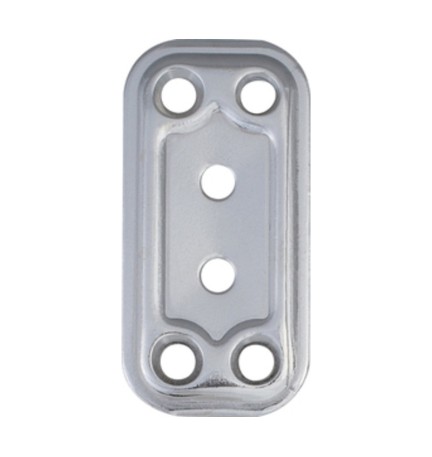 PIASTRA 748/IN LASTRINA DIRITTA INOX 30X60 MM