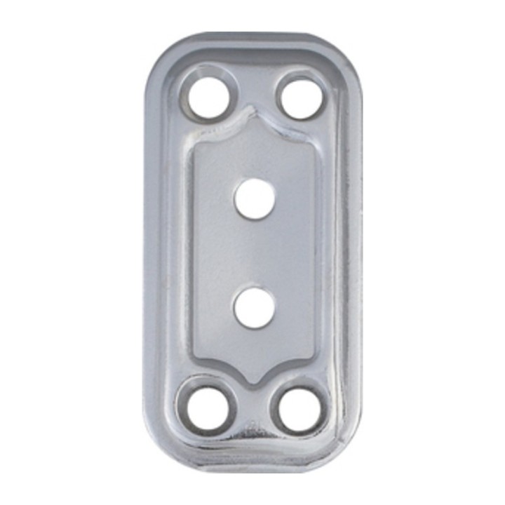 PIASTRA 748/IN LASTRINA DIRITTA INOX 30X60 MM