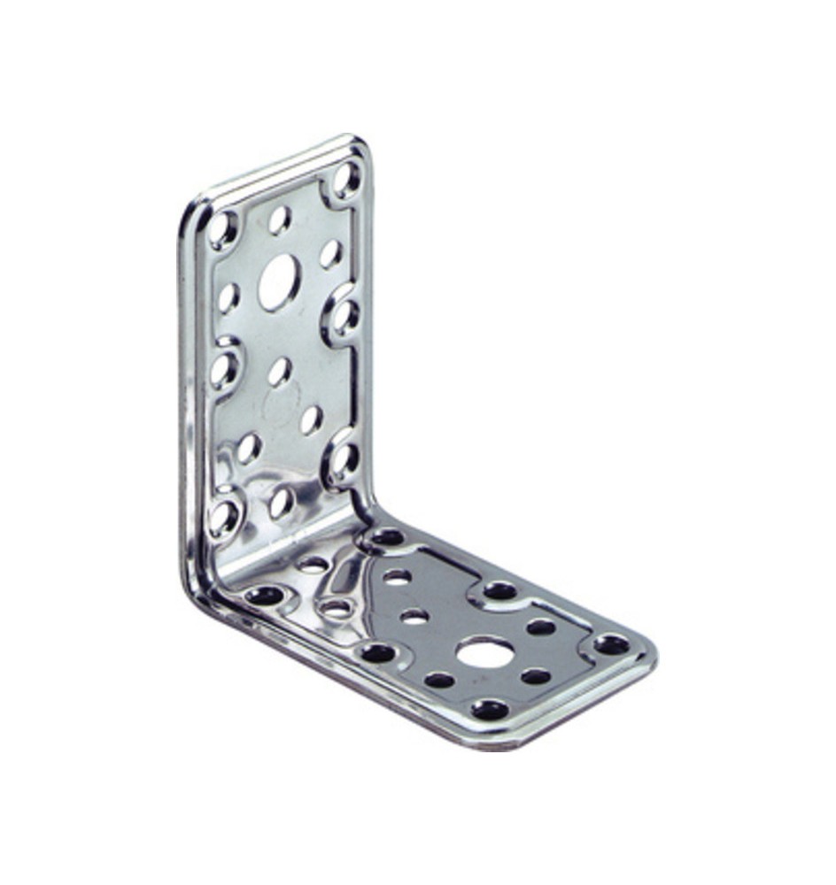 PIASTRA 771/IN ANGOLARE INOX 50X60X60 MM