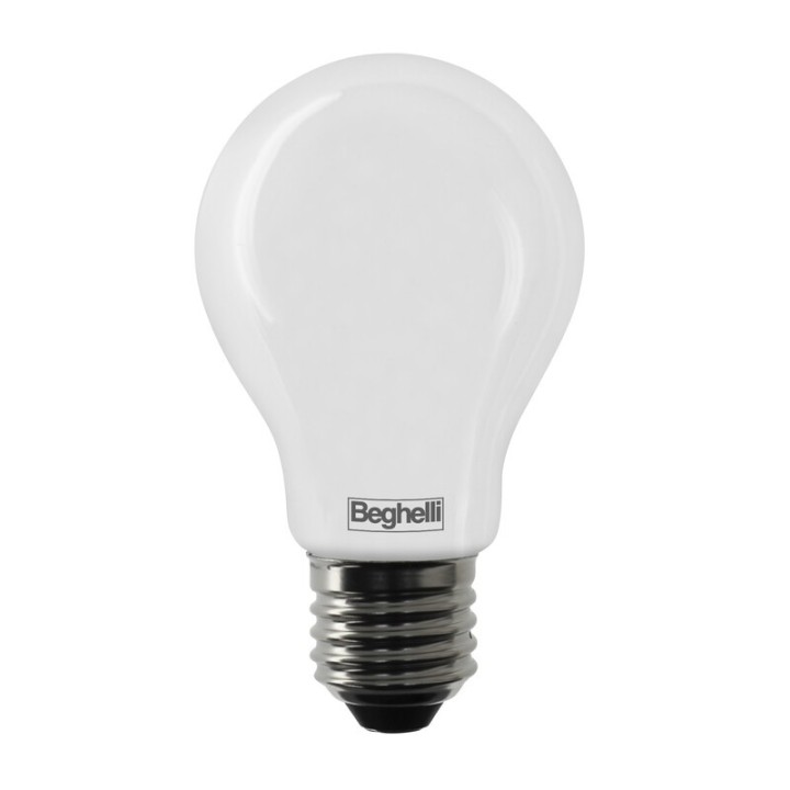 BEGHELLI LED TV GOCCIA E27 8W 56525 FREDDA 6500K