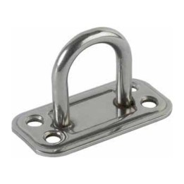 PIASTRA 865/IN CAVALLOTTO FISSO INOX BASE 30X60 MM