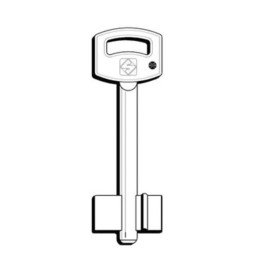 SILCA 5SAB2 CHIAVE DOPPIA MAPPA OTTONE