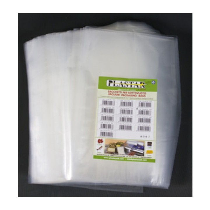 BUSTA GOFFRATA 20X30 CM P/SOTTOVUOTO 100 PZ