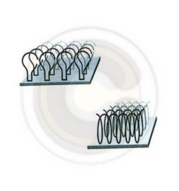 NASTRO A STRAPPO GANCIO P/VELCRO DG BIANCO