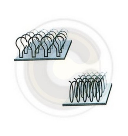 NASTRO A STRAPPO GANCIO P/VELCRO DG BIANCO