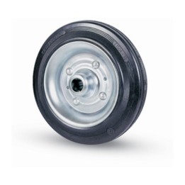 RUOTA INDUSTRIALE D 100 MM GOMMA 112 C/CUSCINET