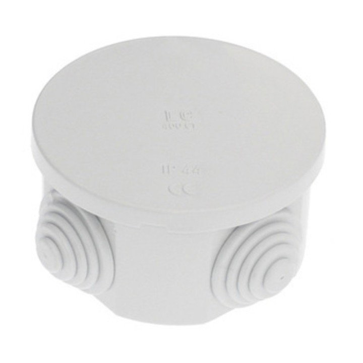 CASSETTA DERIVAZIONE STAGNA IP44 D 80X40 MM