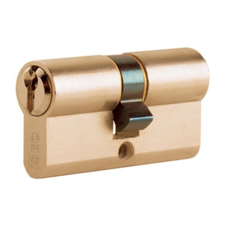 ISEO F5 8209 CILINDRO SAGOMATO 50-50 OTTONATO C/3CH