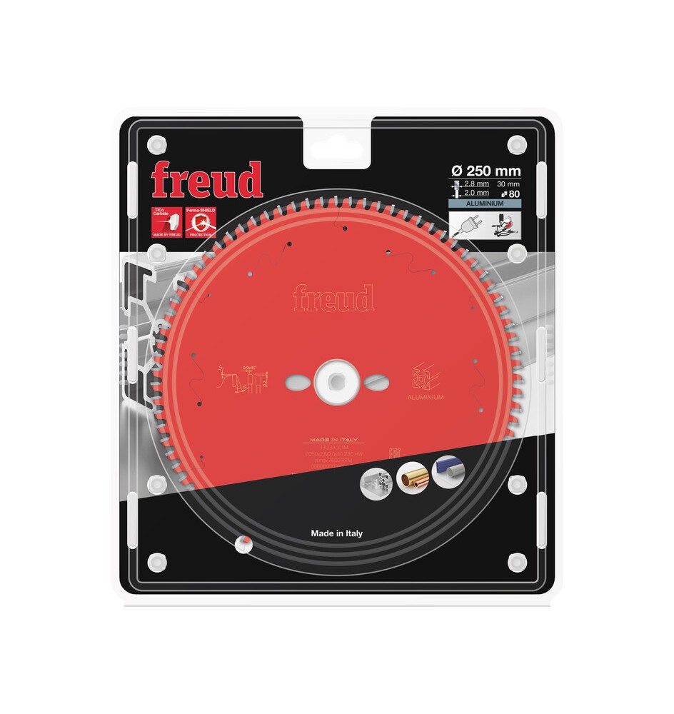 DISCO WIDIA P/ALLUMINIO D 250 MM DENTI 80