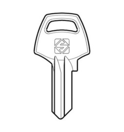 SILCA CB4 CHIAVE PROFILO OTTONE