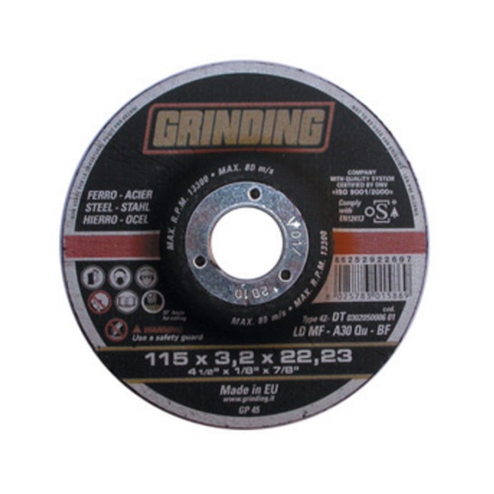 GRINDING DISCO FERRO DEPRES 115X3,2 LDMF