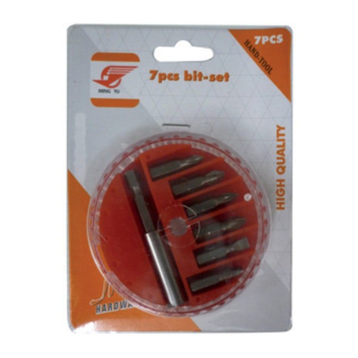 INSERTI P/AVVITATORE SET 7 PZ