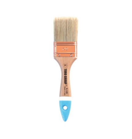 PENNELLESSA BIONDA MANICO LEGNO S.125 20 MM