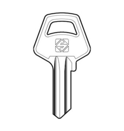 SILCA MER1 CHIAVE PROFILO OTTONE