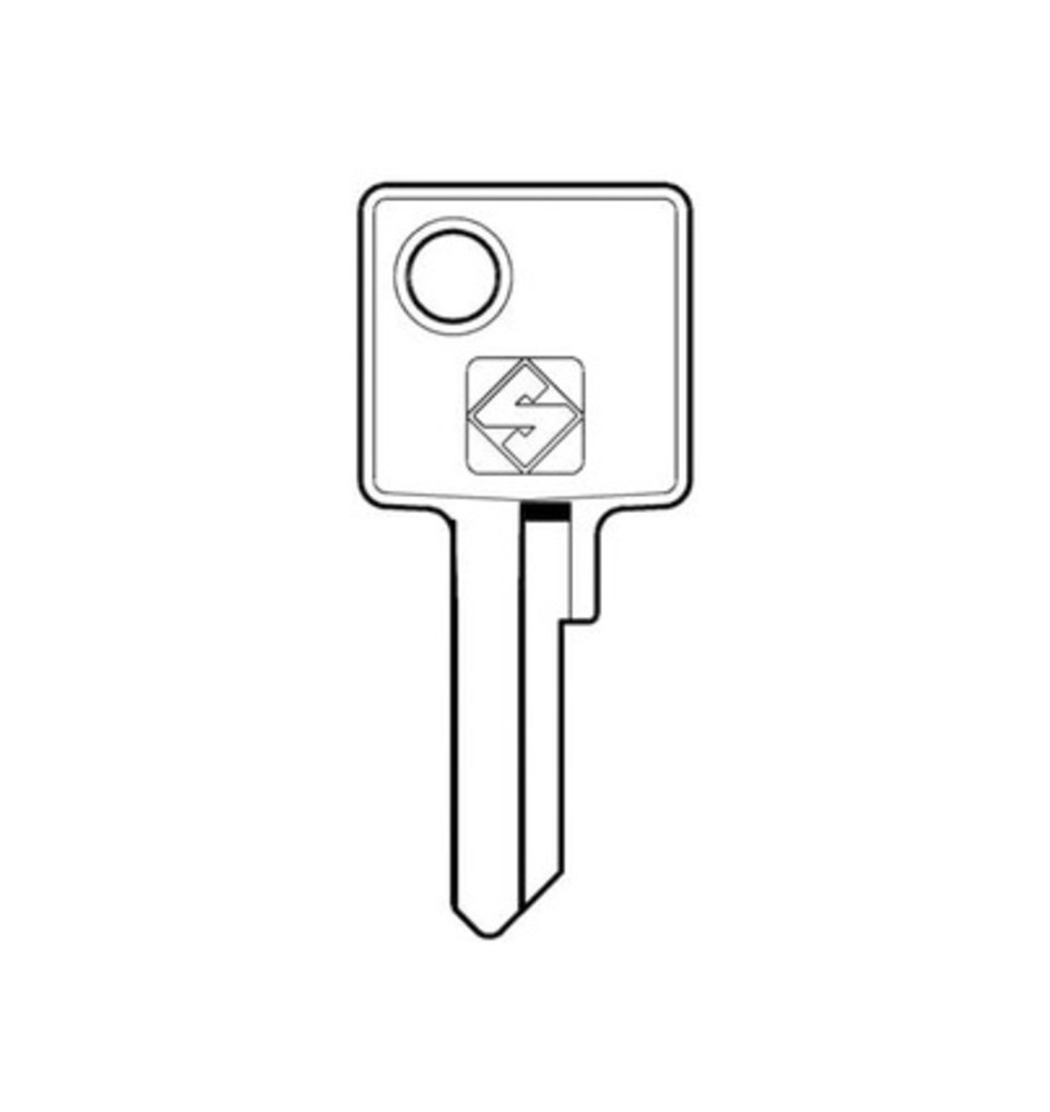 SILCA MER2 CHIAVE PROFILO OTTONE