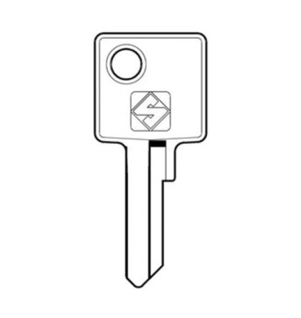 SILCA MER2 CHIAVE PROFILO OTTONE