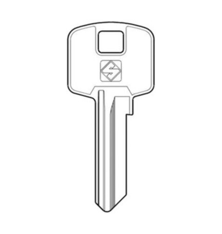 SILCA MER8 CHIAVE PROFILO OTTONE