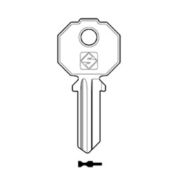 SILCA PF2 CHIAVE PROFILO ACCIAIO