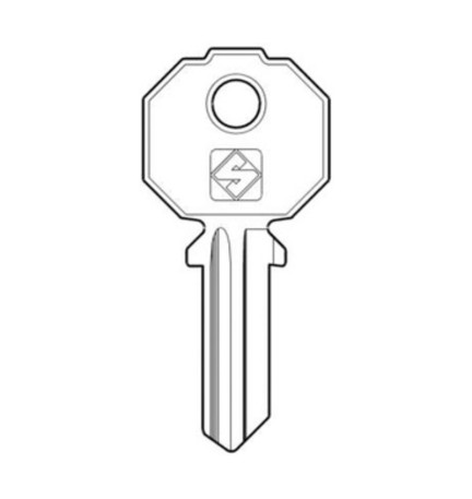 SILCA PF2S CHIAVE PROFILO ACCIAIO