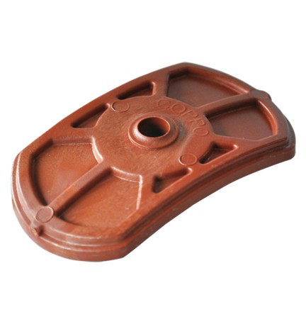 CAPPELLOTTO PER LASTRA COPPO 'POLIMCRYL' mm 70 x 40 terracotta