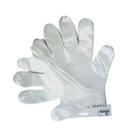 GUANTI MONOUSO POLITENE 100 PZ