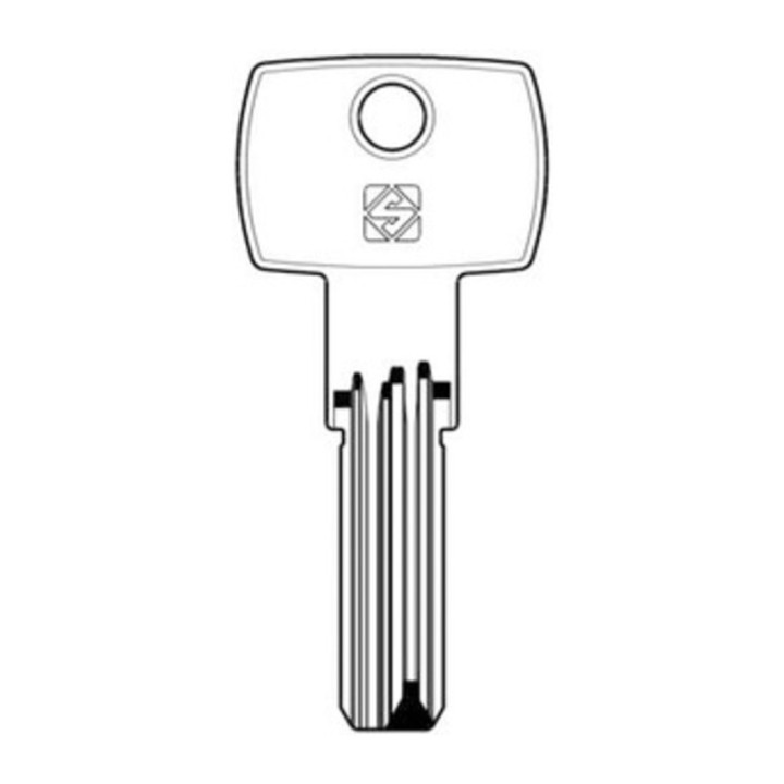 SILCA CB87 CHIAVE PUNZONATA OTTONE