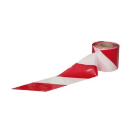 NASTRO SEGNALETICO 70MMX200M BIANCO E ROSSO