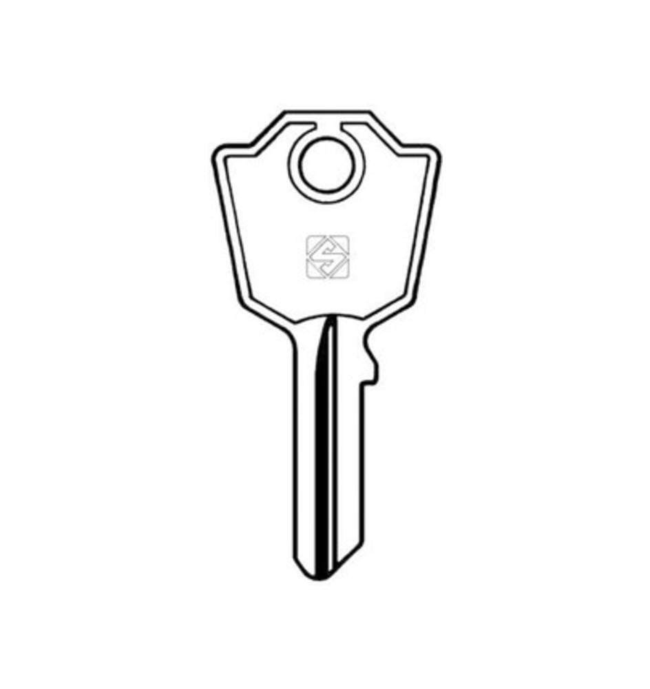 SILCA MER4 CHIAVE PROFILO OTTONE