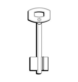 SILCA 5SCM6 CHIAVE DOPPIA MAPPA OTTONE