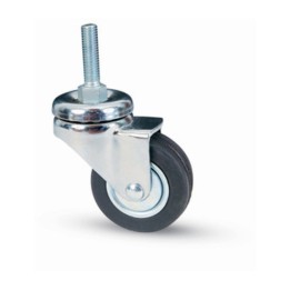 RUOTA MOBILE D 60 MM GOMMA C/CUSCIN 150/B PER 10MA