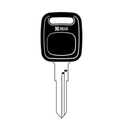 SILCA HU49BP CHIAVE AUTO TESTA PLASTICA ACCIAIO