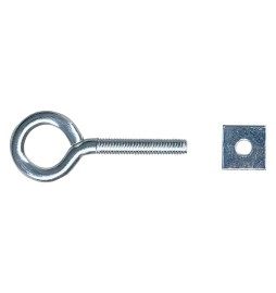OCCHIOLO A VITE CON DADO D.12 x L.30 mm x d.M5
