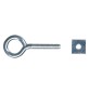 OCCHIOLO A VITE CON DADO D.12 x L.30 mm x d.M5