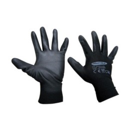 GUANTI NYLON POLIURETANO ECO-LITE NERO TG. 7