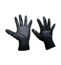 GUANTI NYLON POLIURETANO ECO-LITE NERO TG. 7