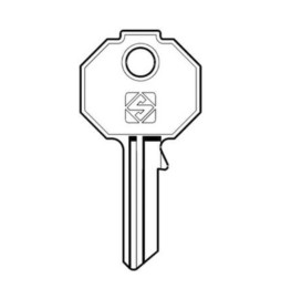 SILCA PF1 CHIAVE PROFILO OTTONE