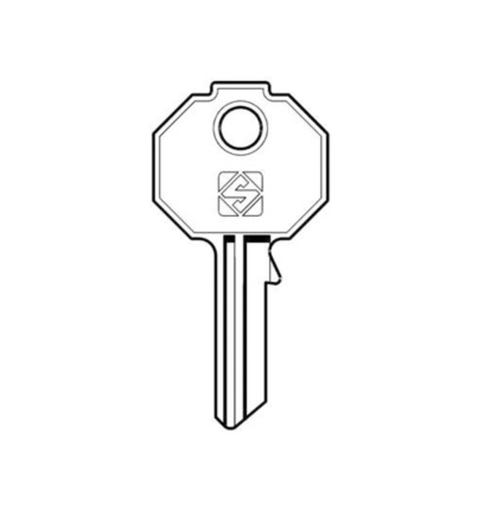 SILCA PF1 CHIAVE PROFILO OTTONE