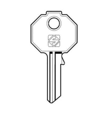 SILCA PF1 CHIAVE PROFILO OTTONE