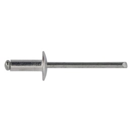 RIVETTO A STRAPPO IN ALLUMINIO 4,8 x 20 - Ø testa 14 cf. 500 pz