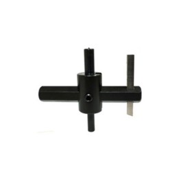 POGGI 214.00 FORALASTRA P/LAMINATI TAGLIENTE HSS