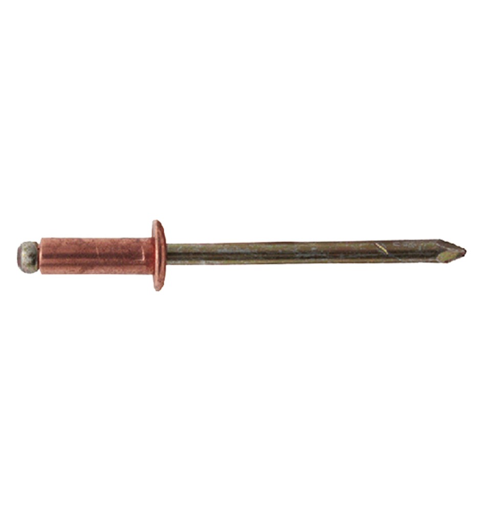 RIVETTO A STRAPPO 'RAME' 3,0 x 7 cf. 100 pz