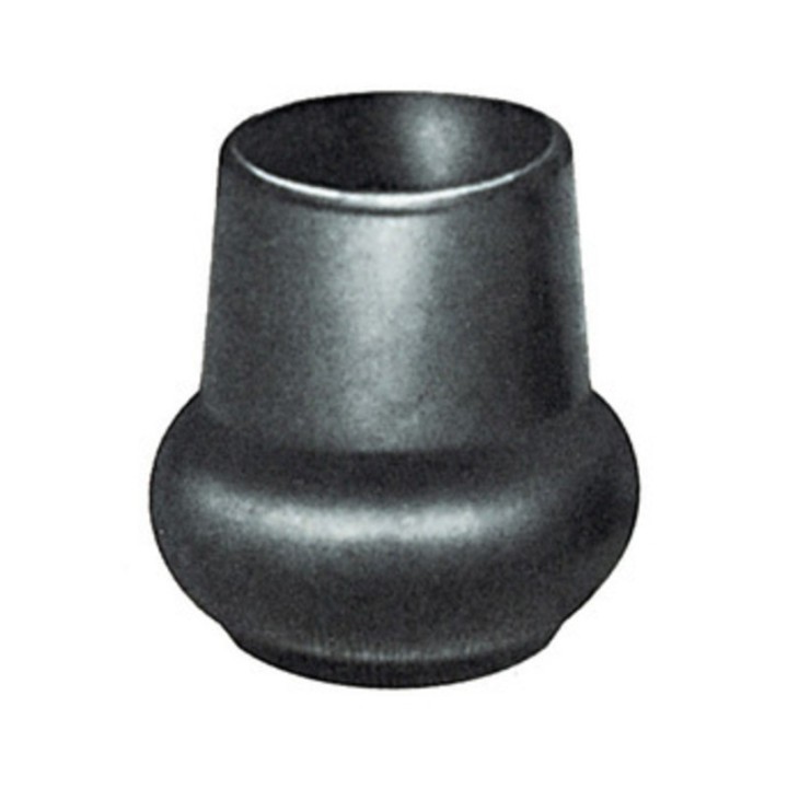 SOTTOPIEDE P/TUBO A PERA NERO 38 MM