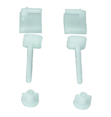 CERNIERA PER FISSAGGIO SEDILE WC 2 pz